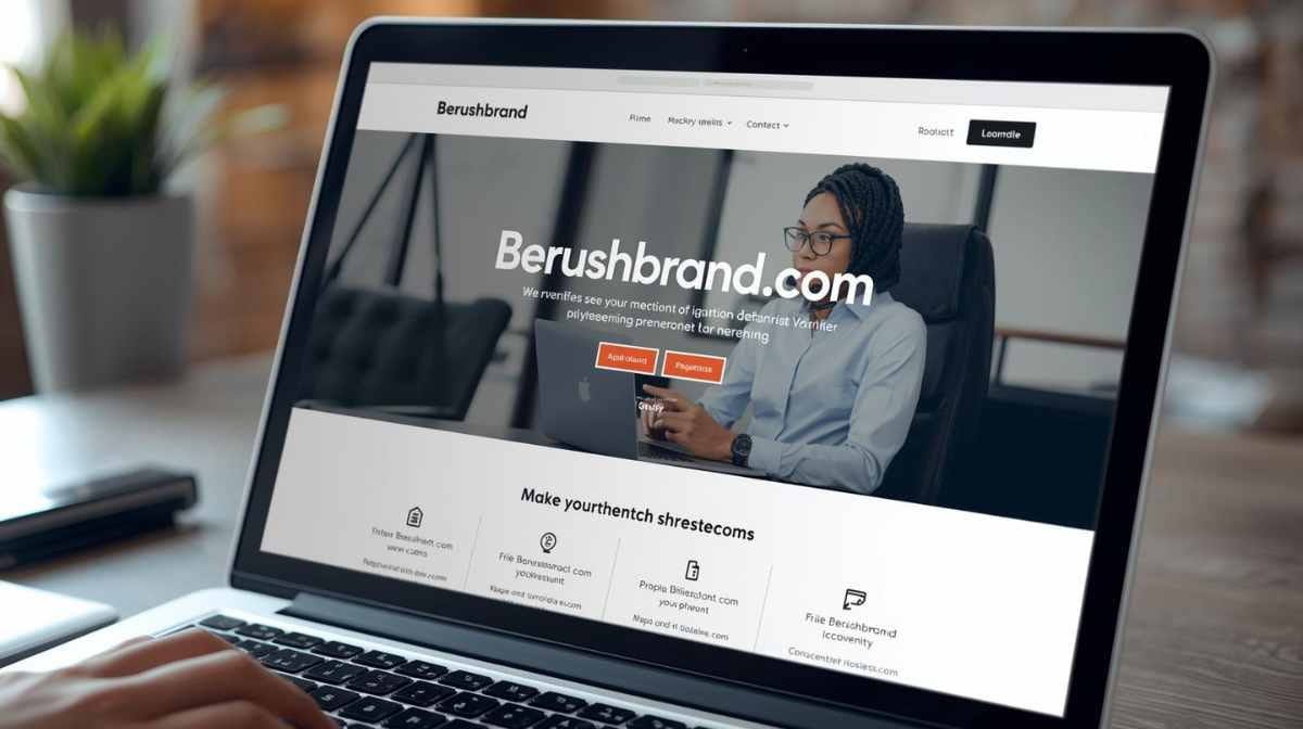 Berushbrand com review showing website trust and online shopping analysis