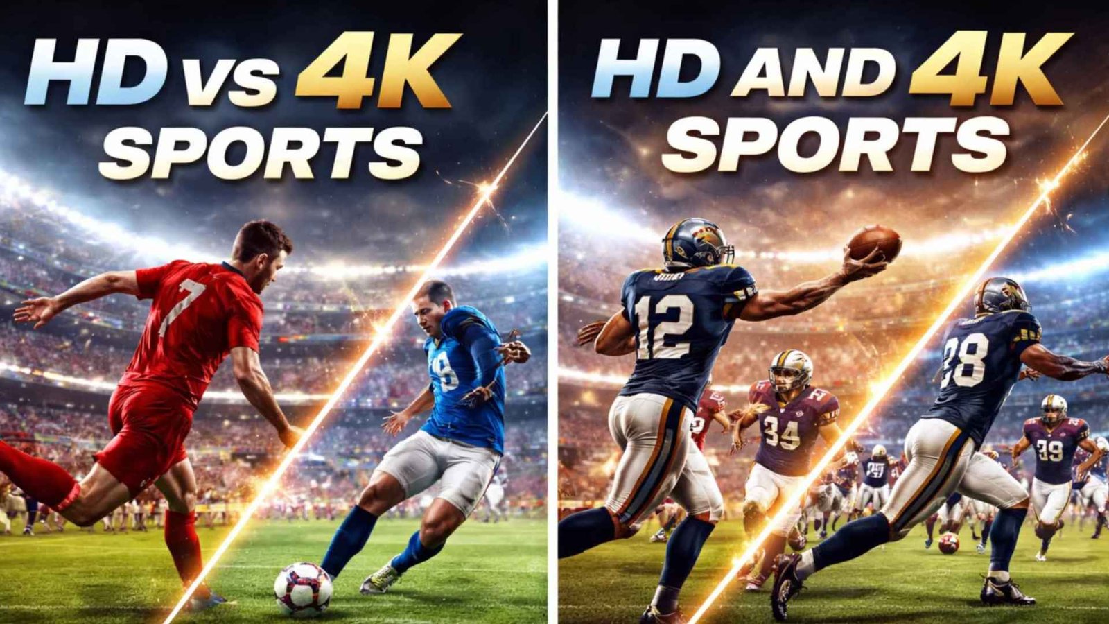 HD and 4K Sports