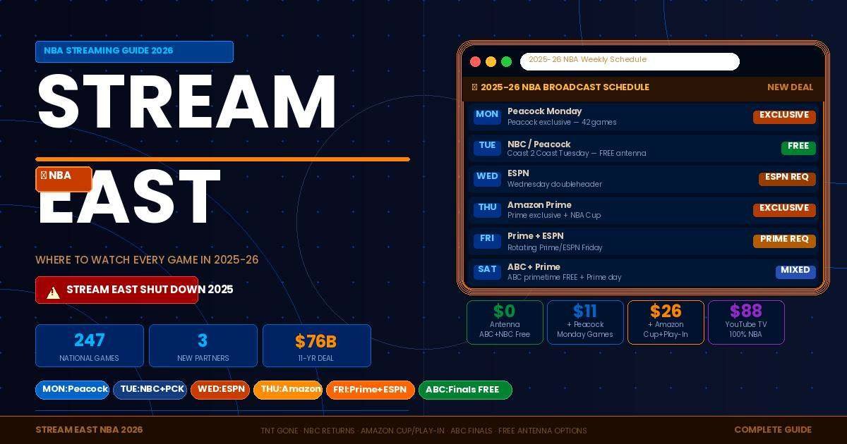Stream East NBA